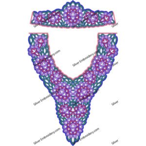 Kaftan Embroidery Design KED449-24
