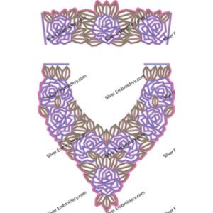 Kaftan Embroidery Dress Design KED456-24