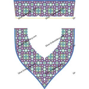 Kaftan Floral Embroidery KED460-24