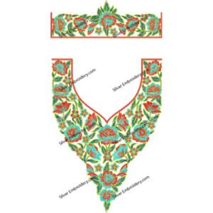 Kaftan Embroidery Dress Design KED464-24