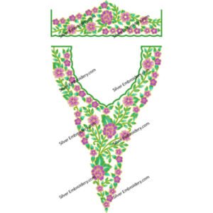 Kaftan Embroidery Design KED465-24