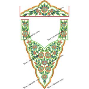 Kaftan Embroidery Design KED474-24