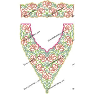 Kaftan Embroidery Dress Design KED482-24