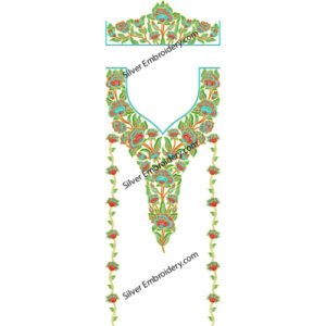 Kaftan Embroidery Design KED483-24