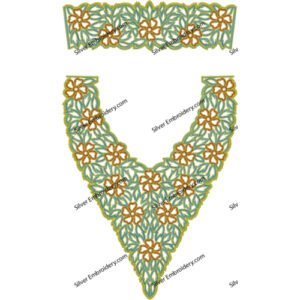 Kaftan Floral Embroidery KED494-24