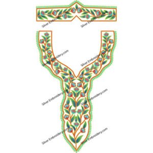 Kaftan Flower Embroidery KED496-24