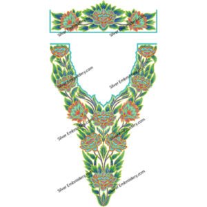 Kaftan Embroidery Design KED506-24