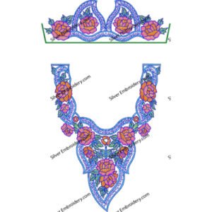 Kaftan Flower Embroidery KED511-24
