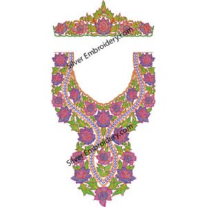 Kaftan Embroidery Dress Design KED513-24