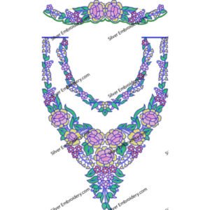 Kaftan Embroidery Design KED514-24