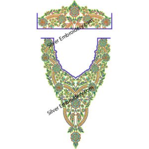 Kaftan Flower Embroidery KED530-24