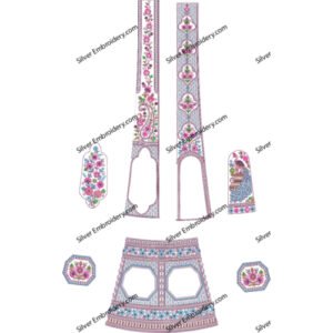 Lehnga Embroidery Design LKE79-24