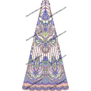 Lehnga Kali Embroidery LKE97-24