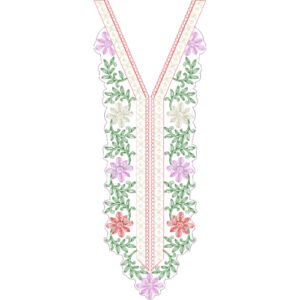 Chain Stitch Floral Design CSED209-24
