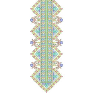Flower Gala Chain Stitch Design CSED222-24