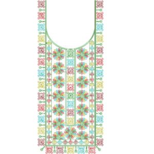 Chain Stitch Floral Design CSED227-24
