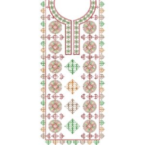 Flower Gala Chain Stitch Design CSED241-24
