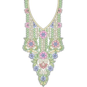 Chain Stitch Floral Design CSED246-24
