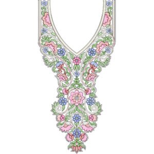 Chain Stitch Floral Design CSED252-24