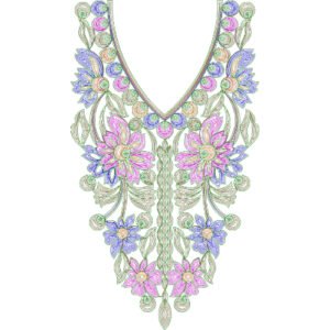 Chain Stitch Floral Design CSED261-24
