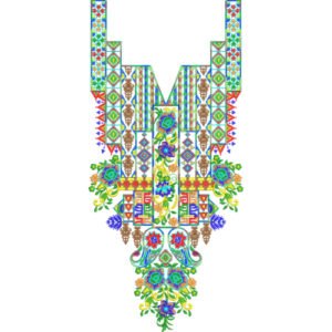 Embroidery Neck Design NED4574-24