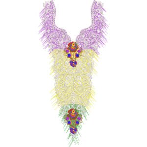 Neck Design Embroidery NED4575-24