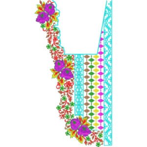 Neck Embroidery Pattren NED4582-24
