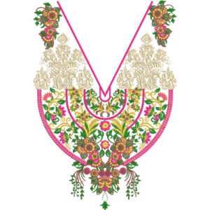 Neck Design Embroidery NED4584-24