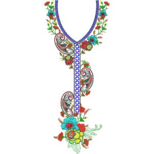 Neck Embroidery Pattren NED4591-24