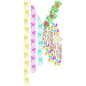 Embroidery Neck Design NED4592-24