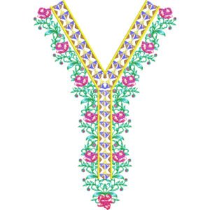 Neck Design Embroidery NED4593-24