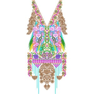Neck Flower Design NED4597-24