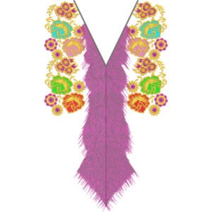 Embroidery Neck Design NED4610-24
