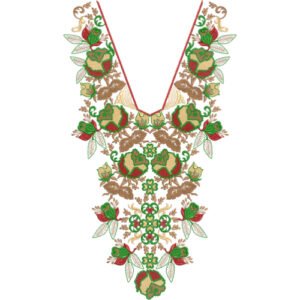 Neck Design Embroidery NED4611-24
