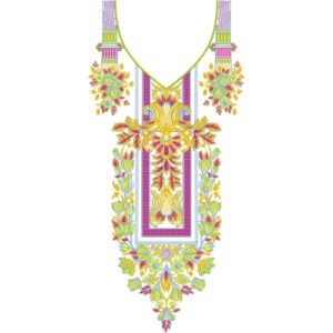 Embroidery Neck Design NED4619-24