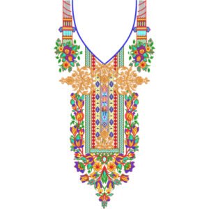 Neck Flower Design NED4624-24