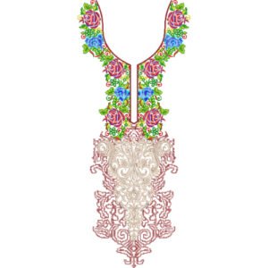 Beautiful Neck Embroidery NED4635-24