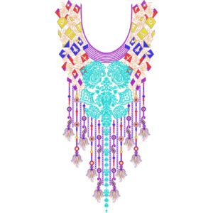 Neck Design Embroidery NED4642-24