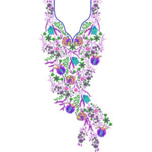 Neck Flower Design NED4646-24