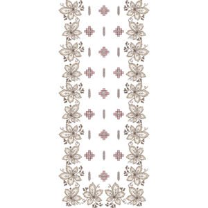 Embroidery Neck Design NED4658-24