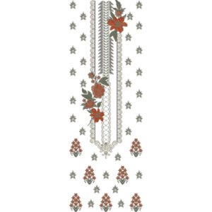Neck Embroidery Design NED4660-24