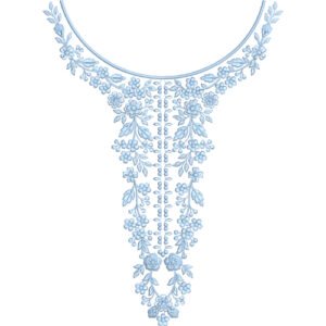 Neck Embroidery Design NED4669-24