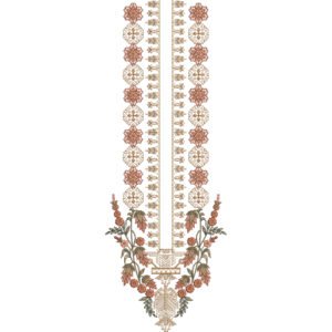 Neck Embroidery Design NED4673-24
