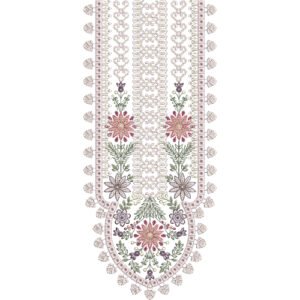 Neck Flower Design NED4684-24