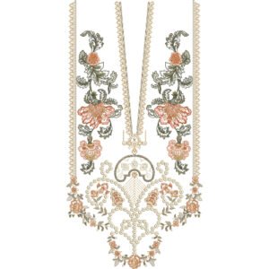 Neck Flower Design NED4685-24