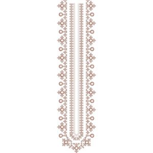 Neck Embroidery Design NED4696-24
