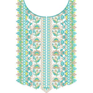 Neck Embroidery Design NED4705-24