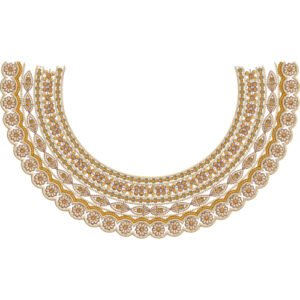 Neck Flower Design NED4708-24