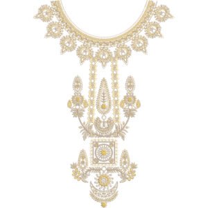 Neck Embroidery Design NED4714-24