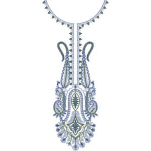 Beautiful Neck Embroidery NED4715-24